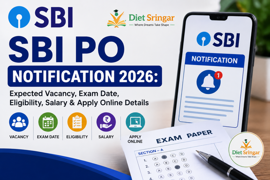 SBI PO Notification 2026: Expected Vacancy, Exam Date, Eligibility, Salary & Apply Online Details